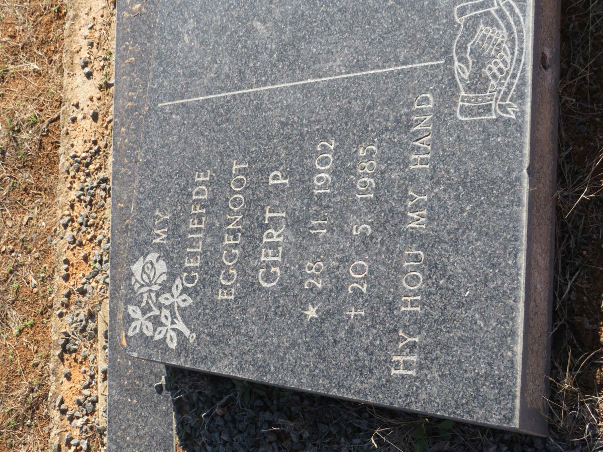 ? Gert P. 1902-1985