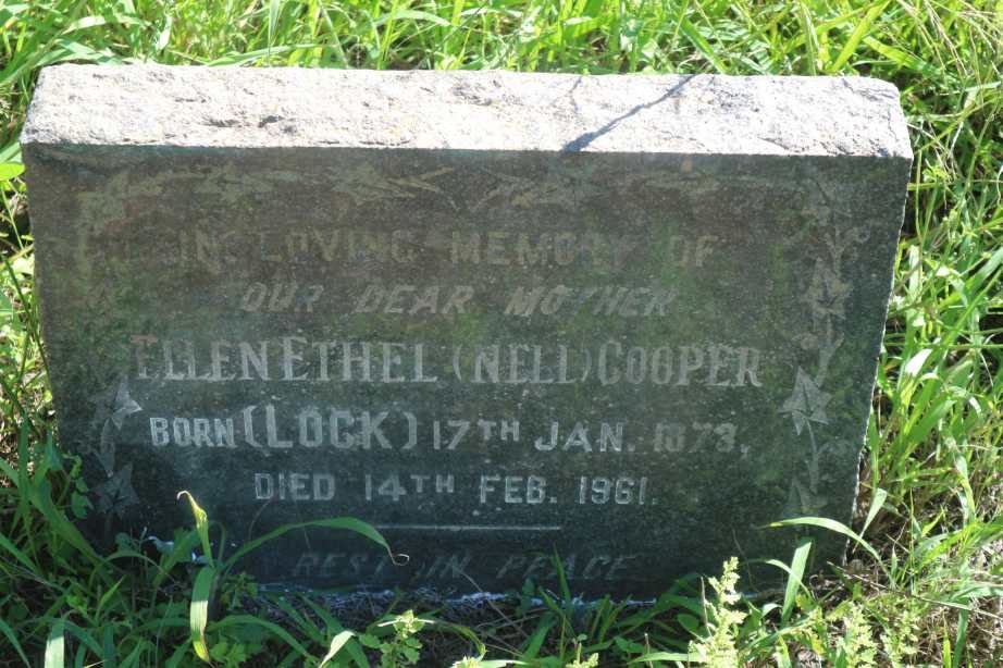 COOPER Ellen Ethel nee LOCK 1873-1961