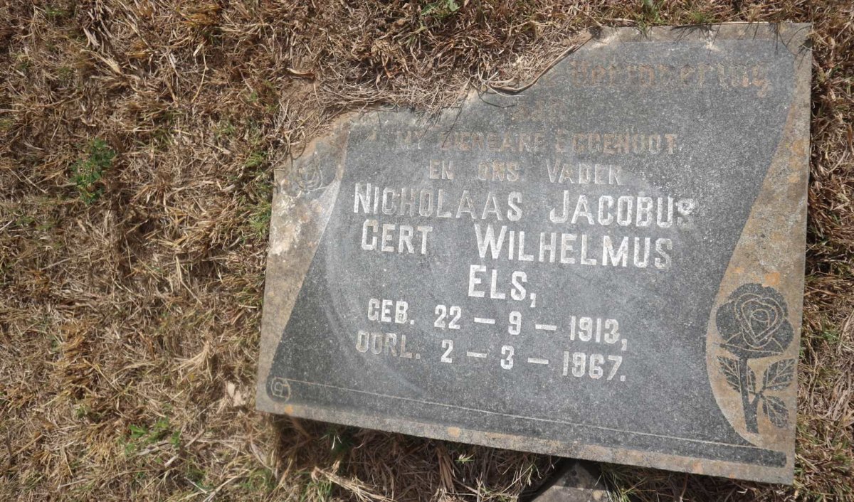 ELS Nicholaas Jacobus Gert Wilhelmus 1913-1967