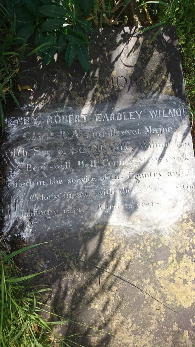 WILMOT Henry Robert Eardley -1852