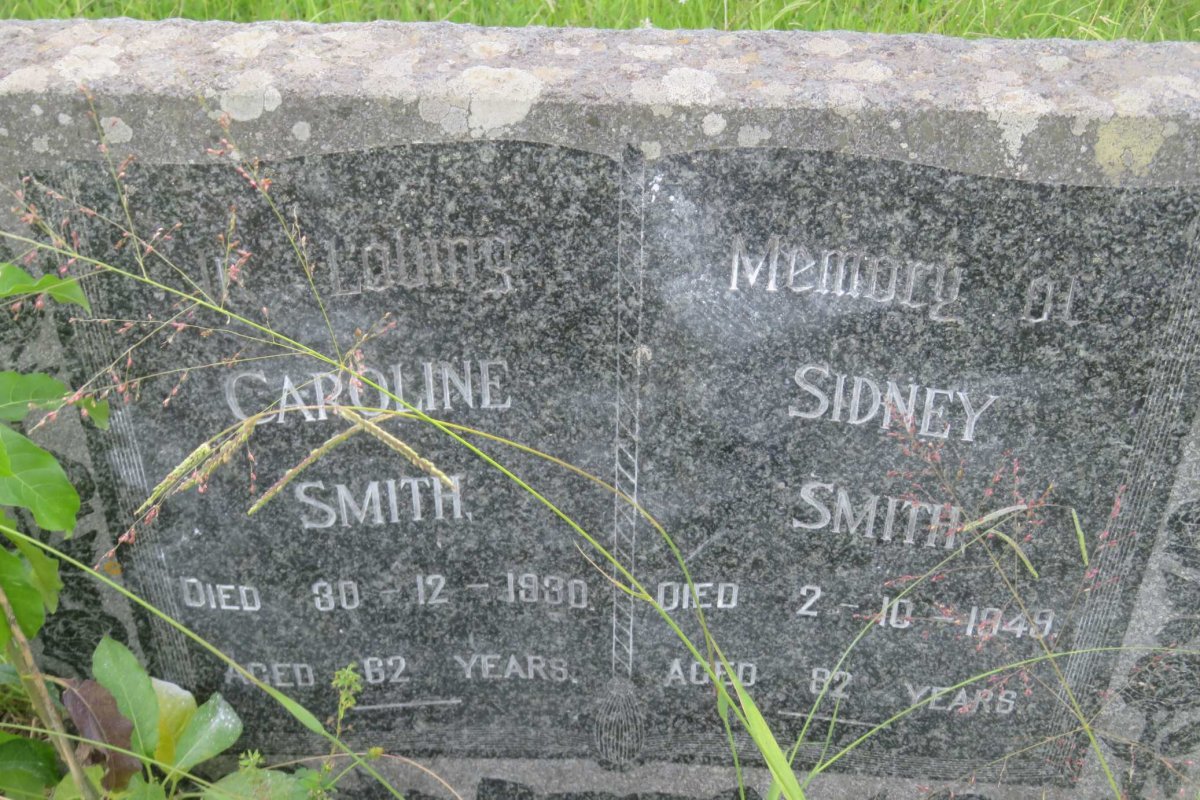 SMITH Sidney -1949 &amp; Caroline -1930
