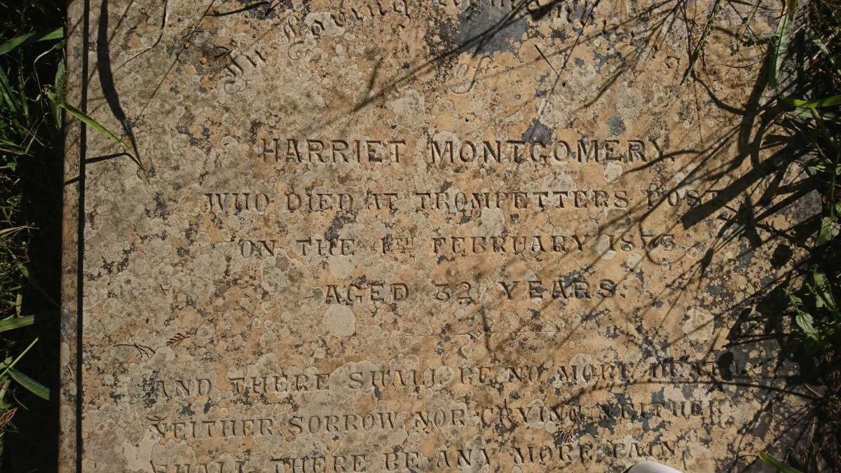 MONTGOMERY Harriet -1875