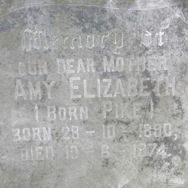 PETZER Stephen Martin 1884-1966 &amp; Amy Elizabeth PIKE 1890-1974