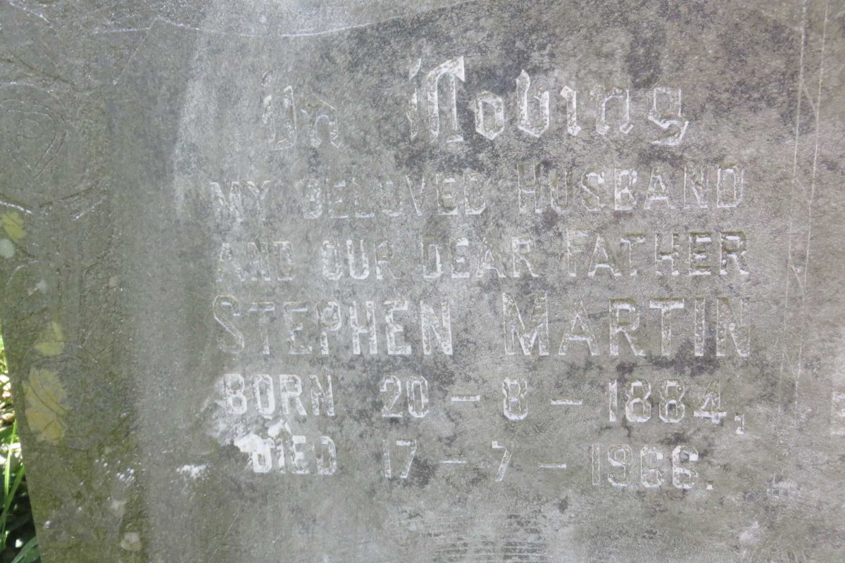 PETZER Stephen Martin 1884-1966 &amp; Amy Elizabeth PIKE 1890-1974