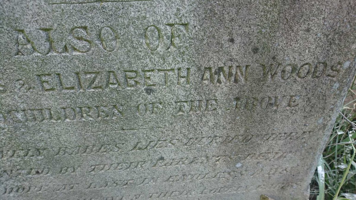 NELSON William -1862 :: WOODS William James :: WOODS Elizabeth Ann