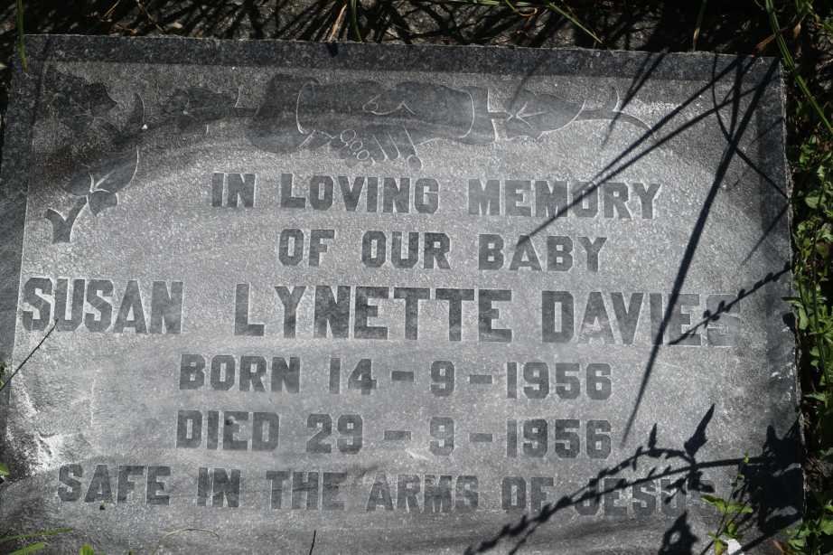 DAVIES Susan Lynette 1956-1956