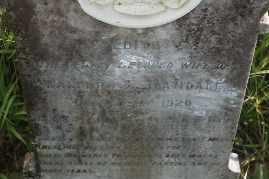 RANDALL Edith -1920