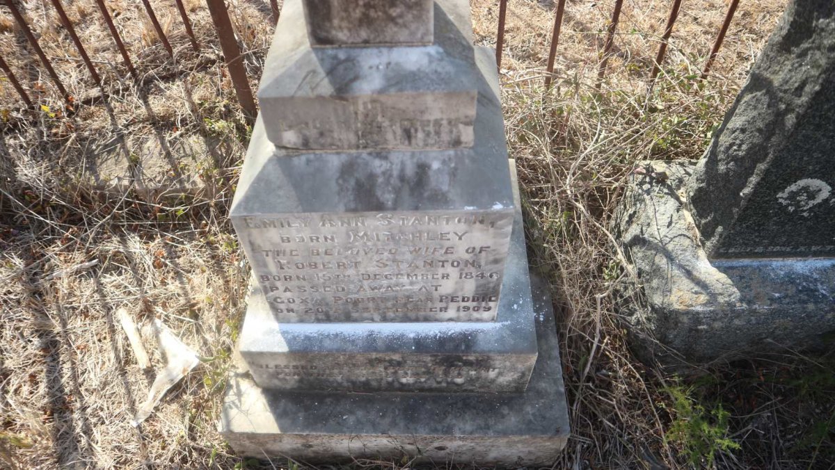 STANTON Emily Ann nee MITCHLEY 1846-1909