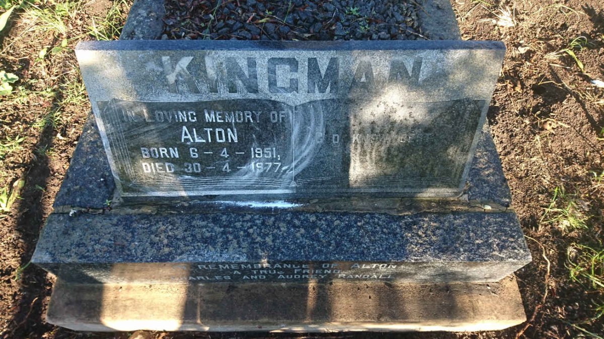KINGMAN Alton 1951-1977
