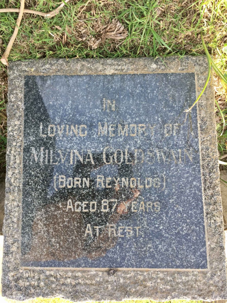 GOLDSWAIN Milvina nee REYNOLDS