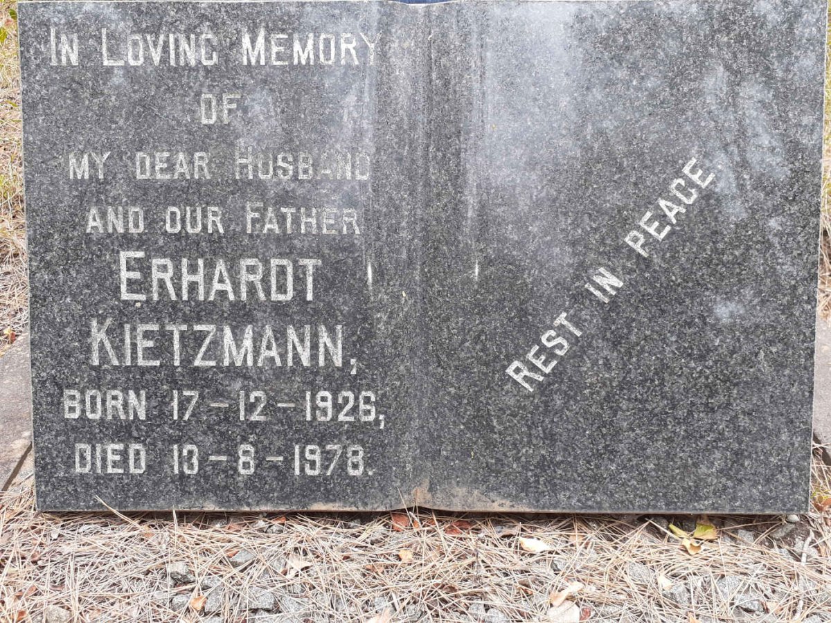 KIETZMANN Erhardt 1926-1978
