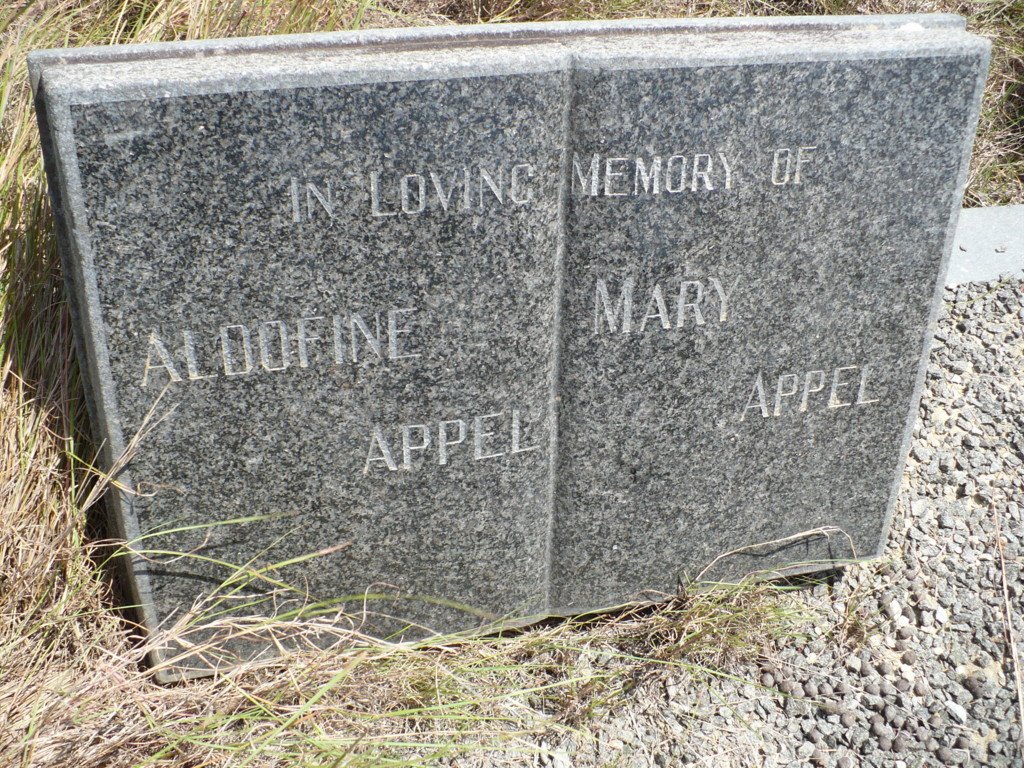 APPEL Aldofine  :: APPEL  Mary