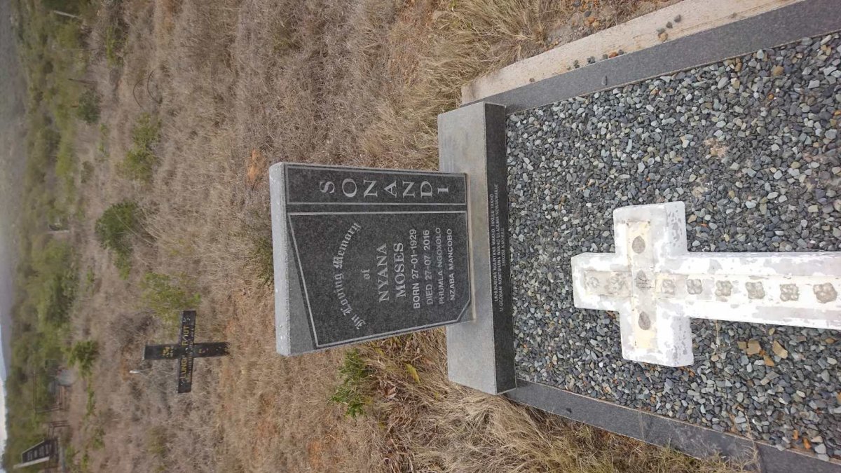 SONANDI Nyana Moses 1929-2016
