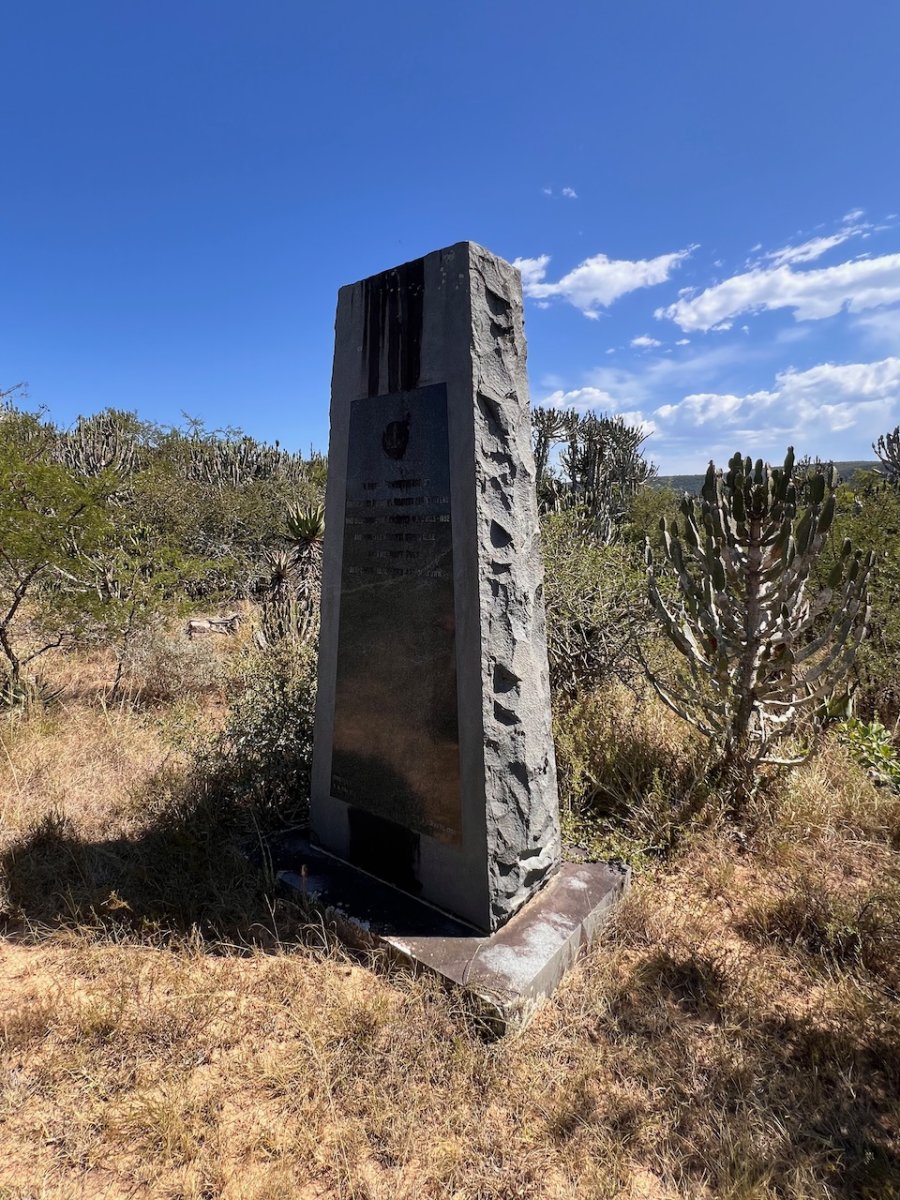 3. Line Drift Post Memorial, Frontier Wars 1835-1852  