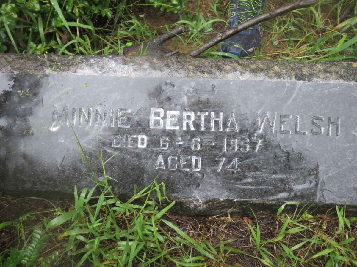 WELSH Minnie Bertha -1957