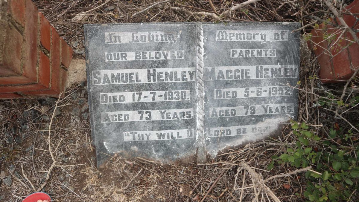HENLEY Samuel -1930 &amp; Maggie -1952