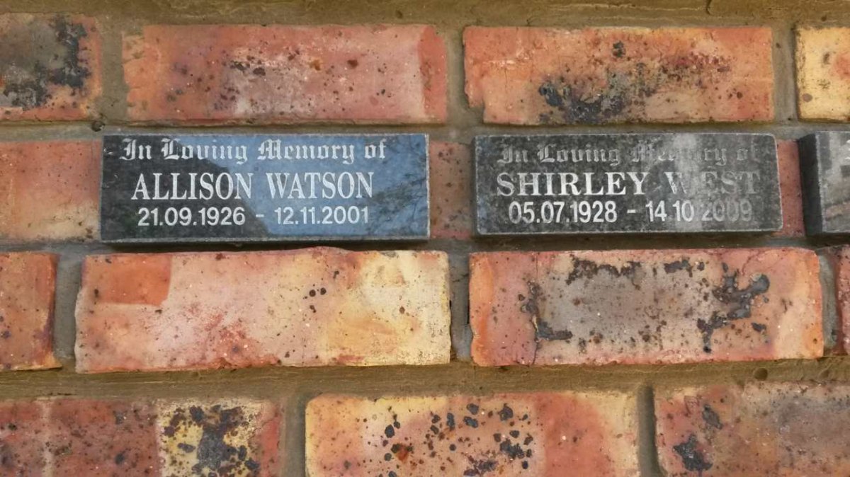 WATSON Allison 1926-2001