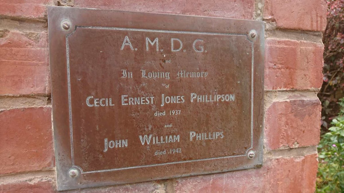 PHILLIPSON Cecil Ernest Jones -1937 :: PHILLIPS John William -1942