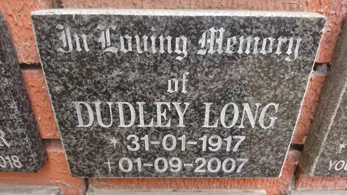 LONG Dudley 1917-2007