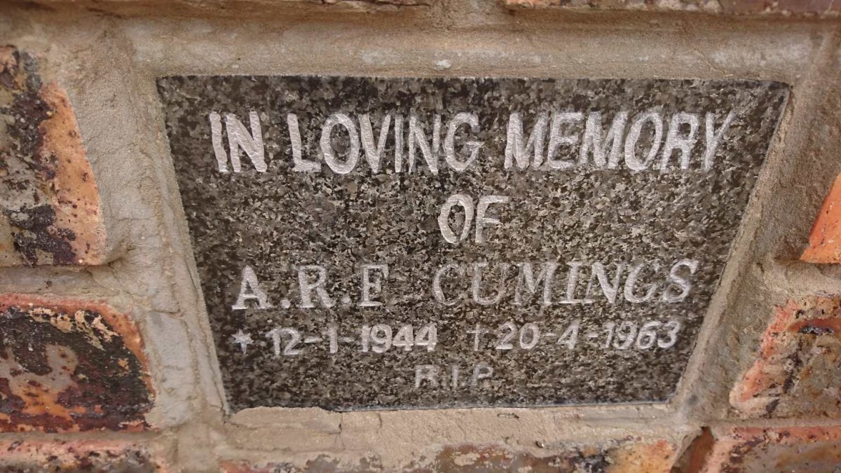 CUMINGS A.R.F. 1944-1963