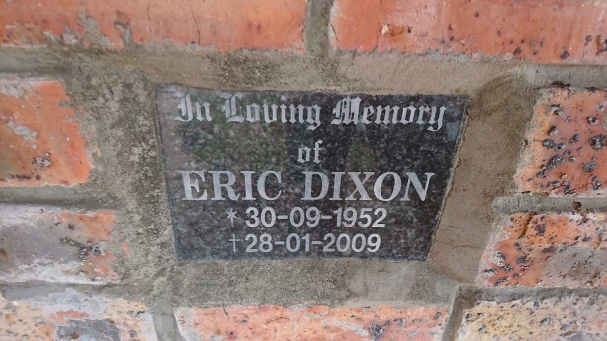 DIXON Eric 1952-2009