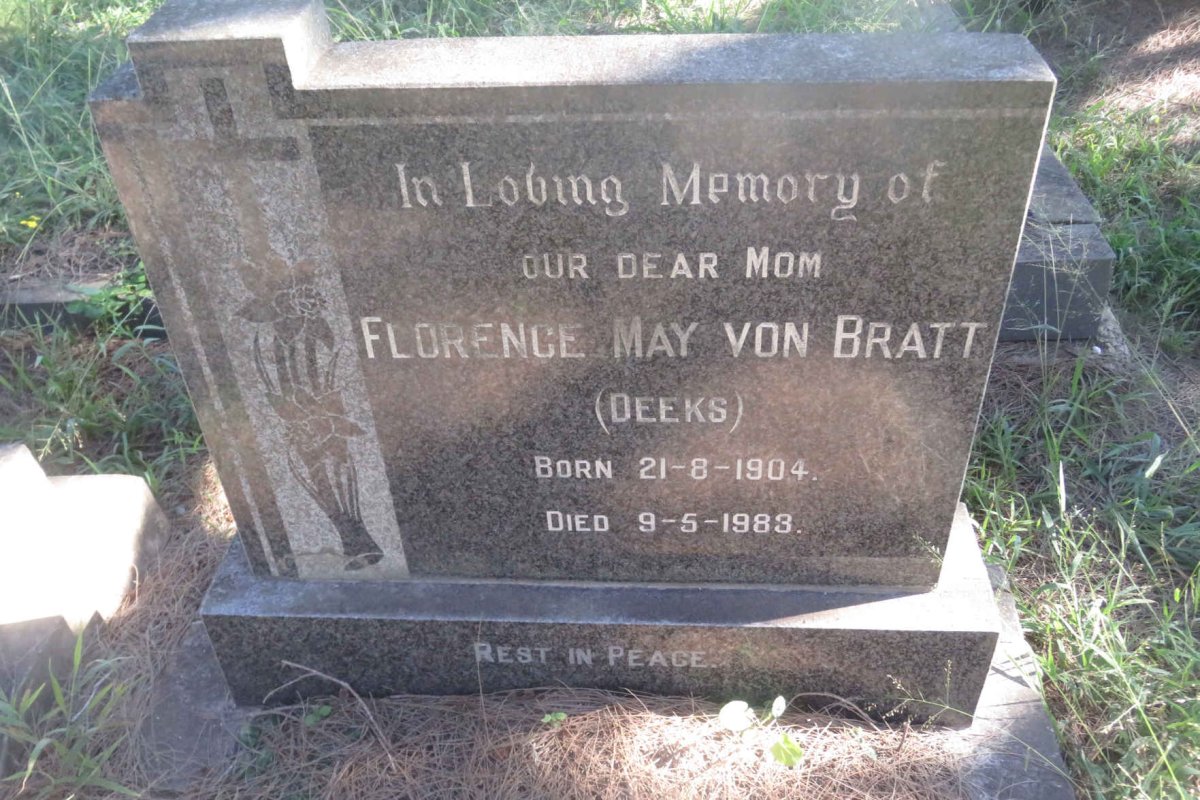 BRATT Florence May, von 1904-1983