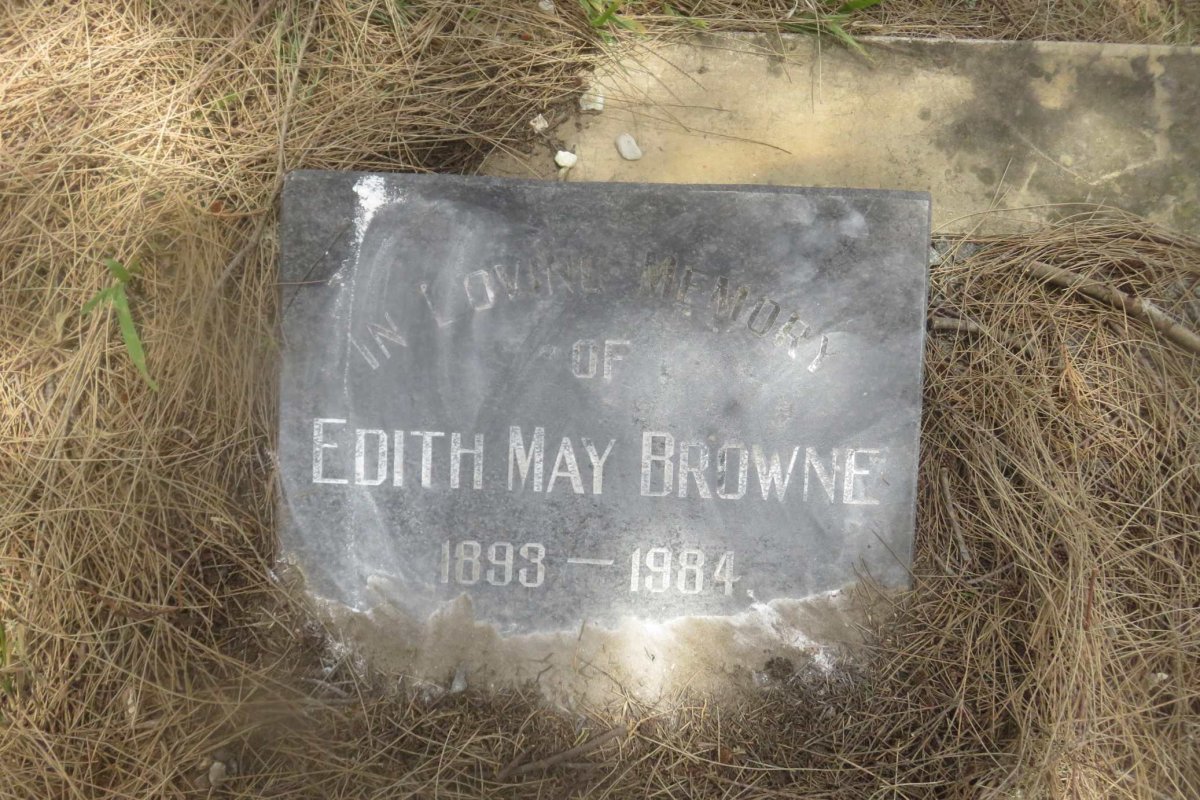 BROWNE Edith May 1893-1984