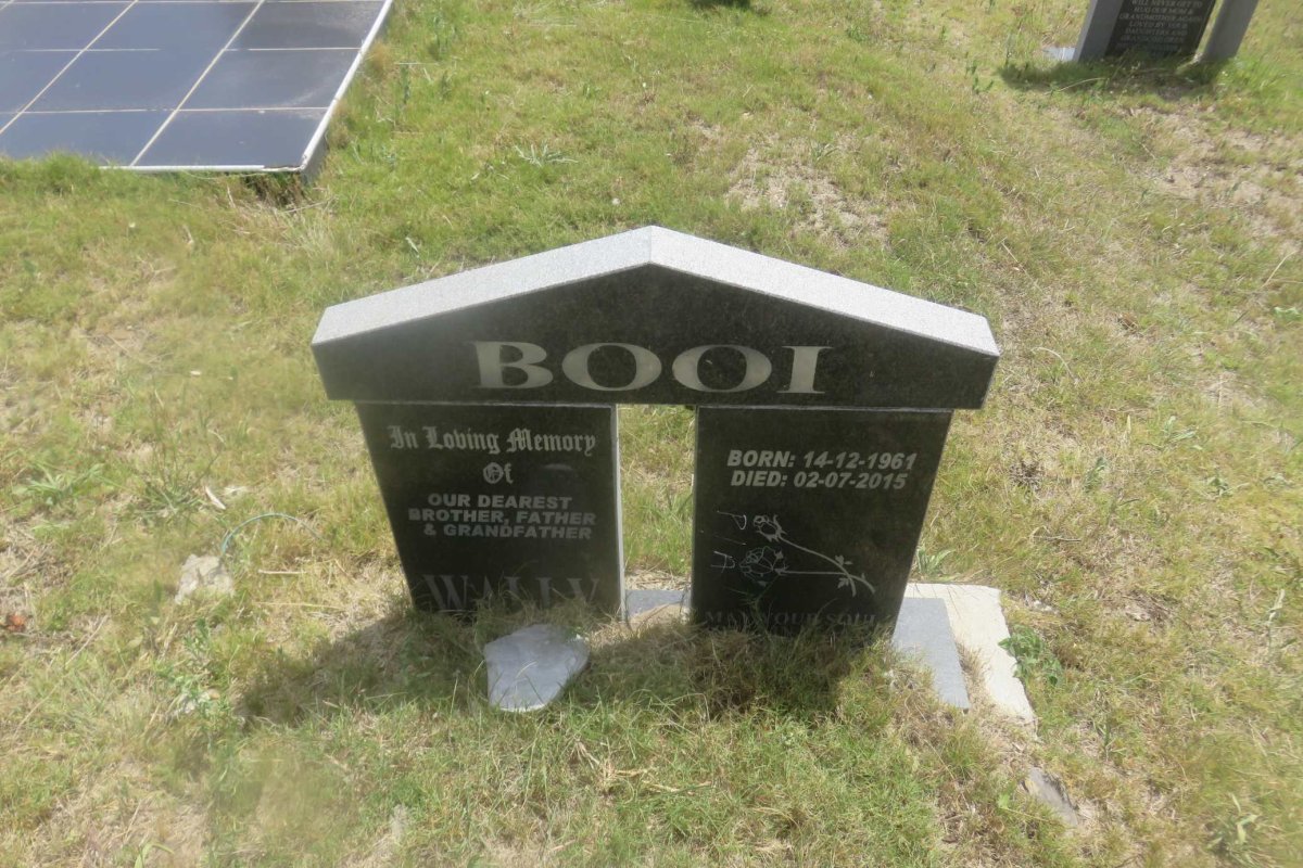 BOOI Wally 1961-2015