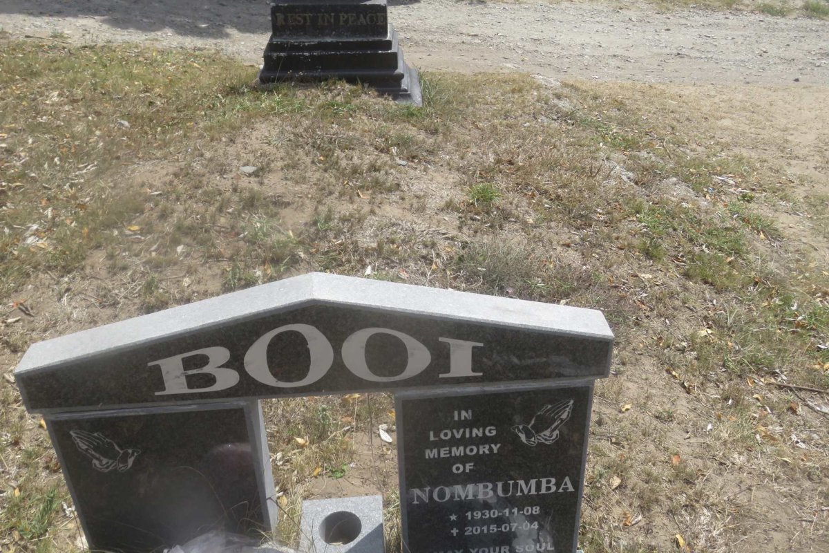 BOOI Nombumba 1930-2015