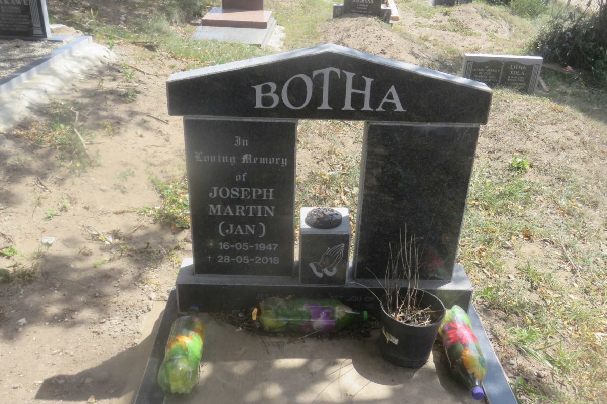 BOTHA Joseph Martin 1947-2018