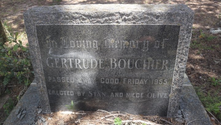 BOUCHIER Gertrude -1955