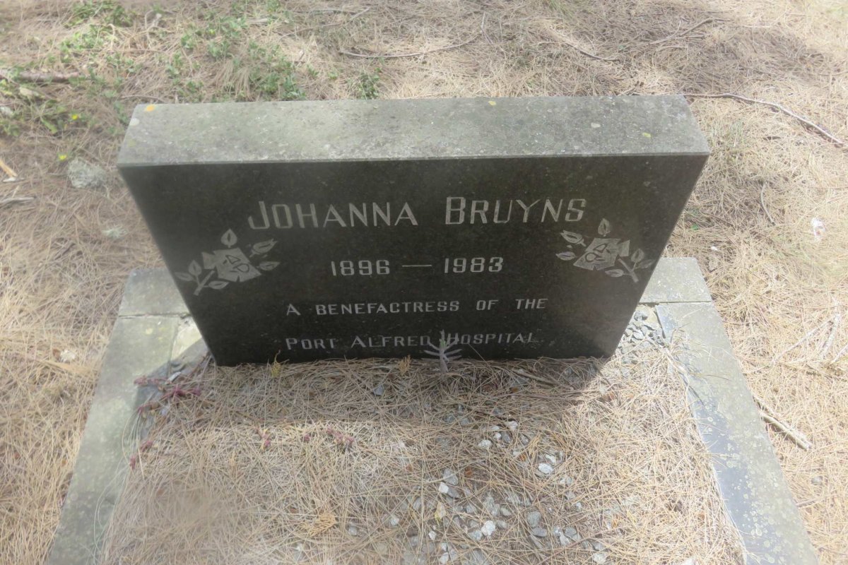 BRUYNS Johanna 1896-1983