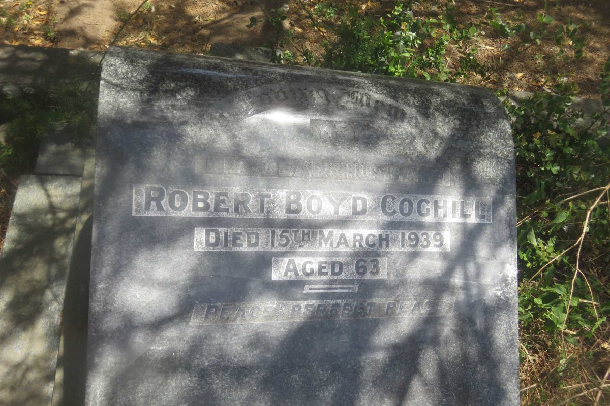 COGHILL Robert Boyd -1939