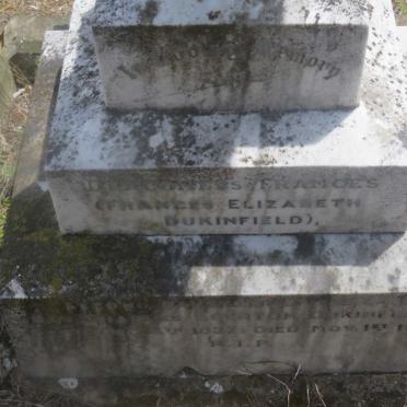 DUKINFIELD Frances Elizabeth 1837-1907