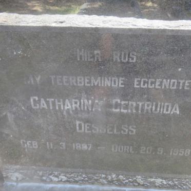 DESSELSS Catharina Gertruida 1887-1958