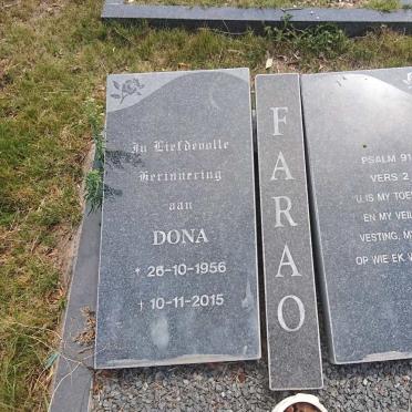FARAO Dona 1956-2015