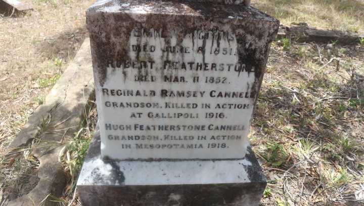 FEATHERSTONE Robert -1852 :: ? -1851 :: CANNELL Reginald Ramsey -1916 :: CANNELL Hugh Featherstone -1918