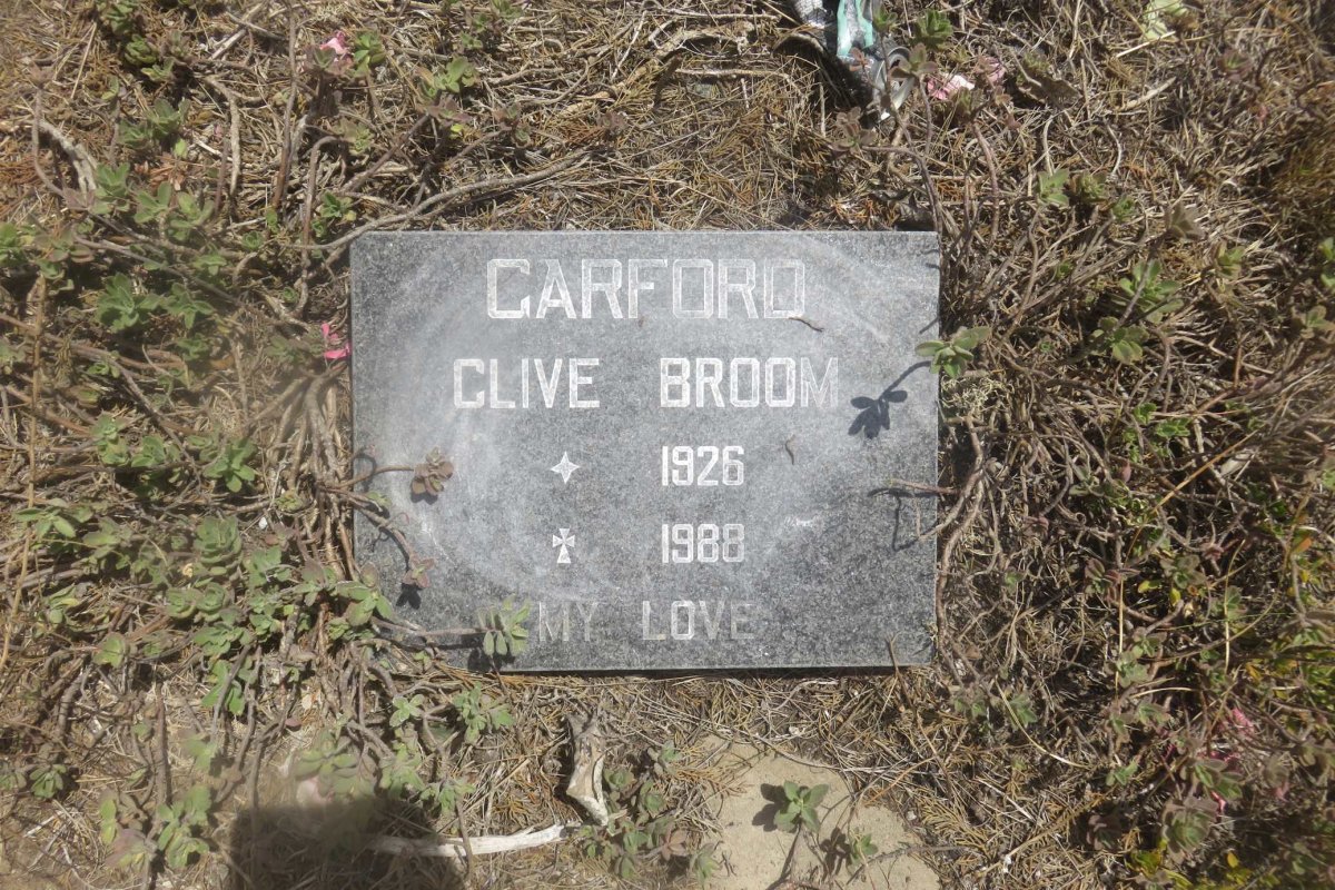 GARFORD Clive Broom 1926-1988