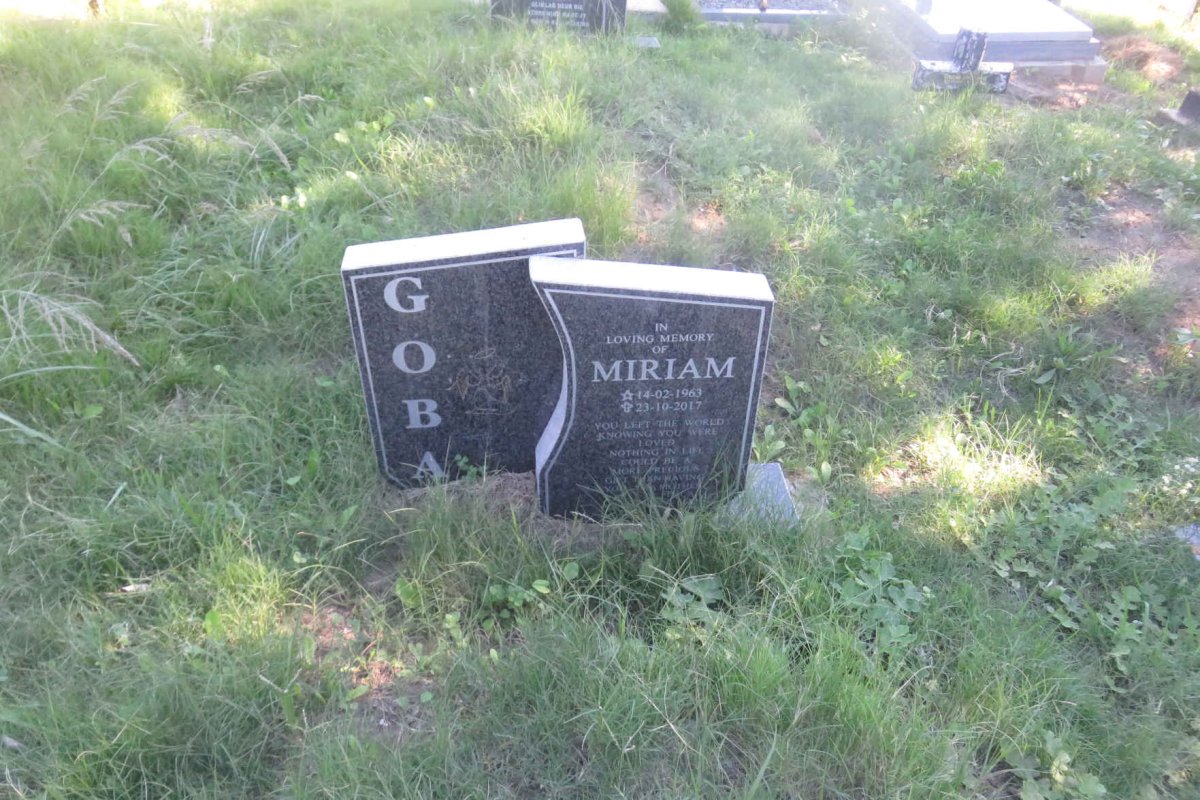 GOBA Miriam 1963-2017