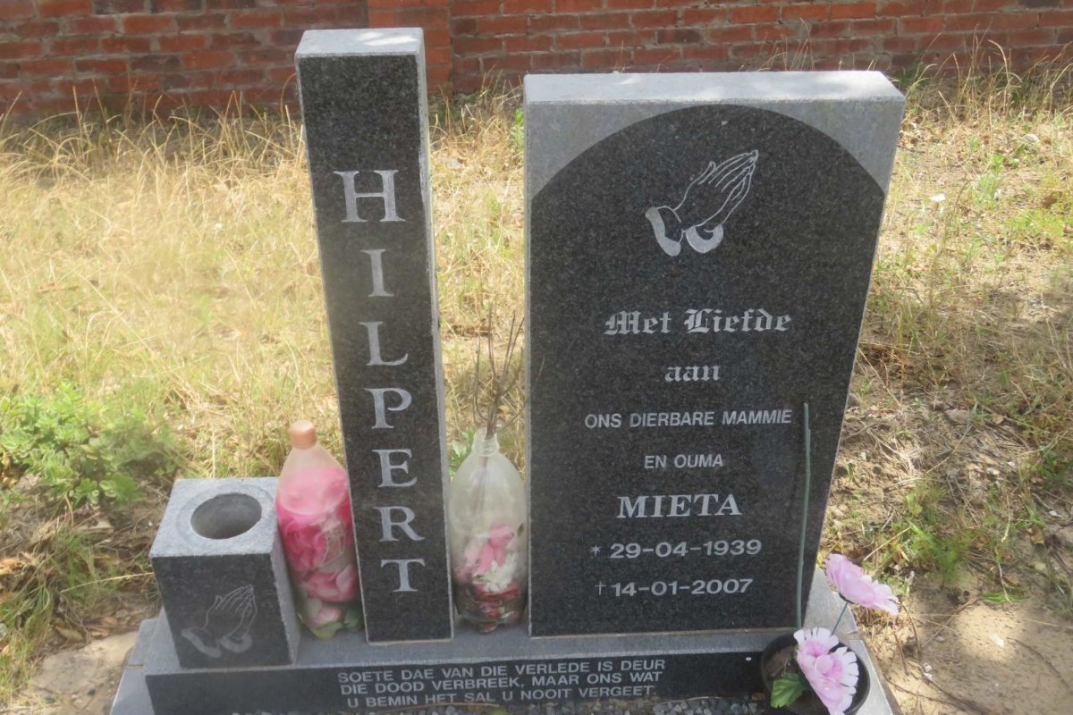 HILPERT Mieta 1939-2007