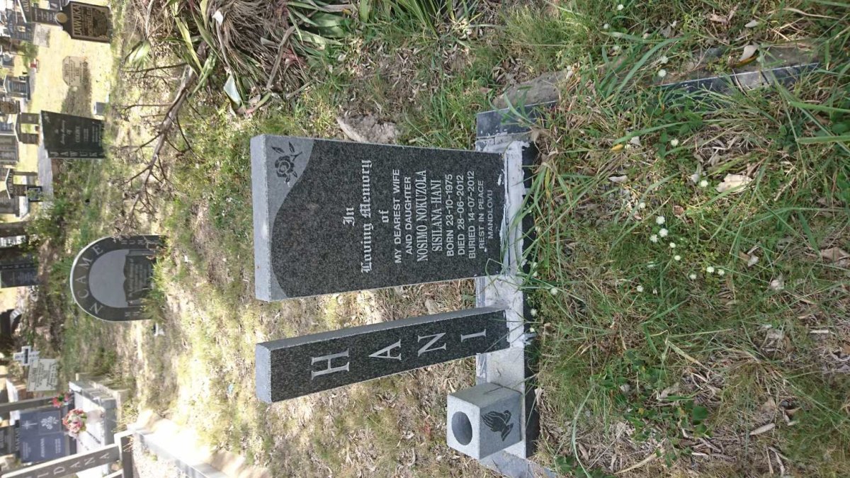 HANI Nosimo Nokuzola, SISILANA 1975-2012