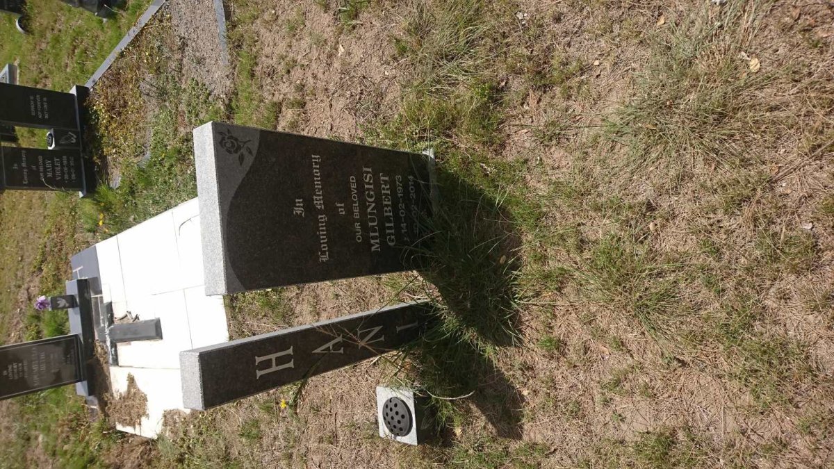 HANI Mlungisi Gilbert 1973-2014