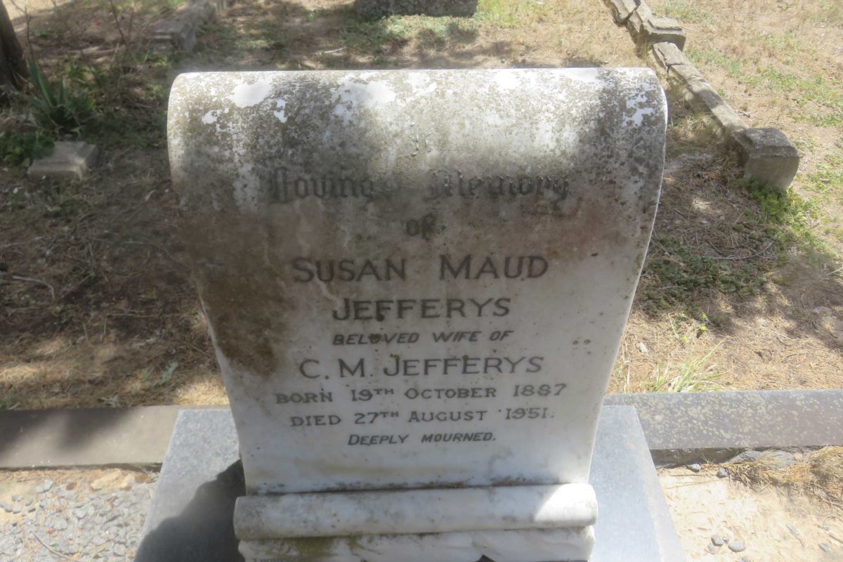 JEFFERYS Susan Maud 1887-1951