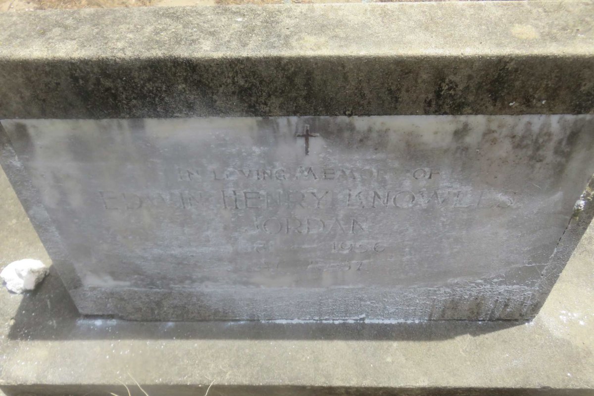 JORDAN Edwin Henry Knowles 1881-1956