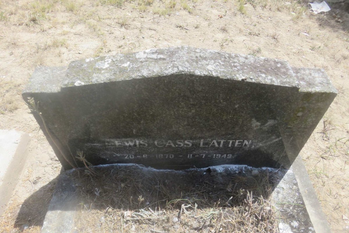 LATTEN Lewis Cass 1870-1949