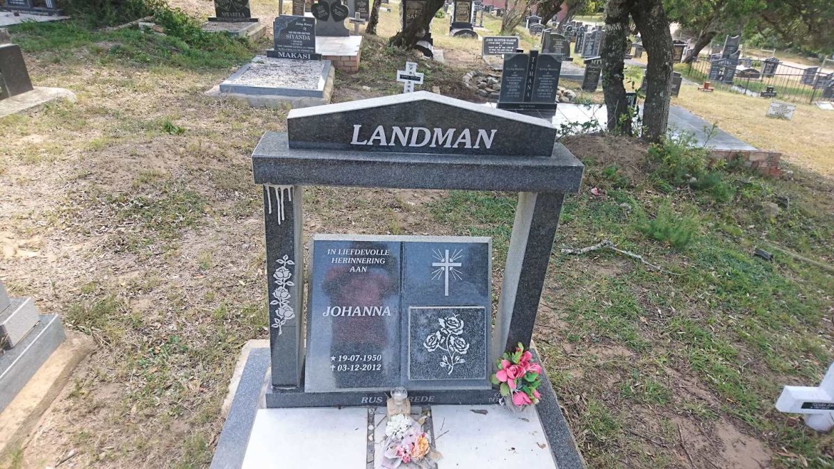 LANDMAN Johanna 1950-2012