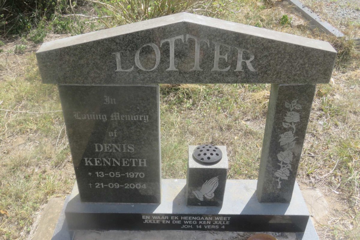 LOTTER Denis Kenneth 1970-2004