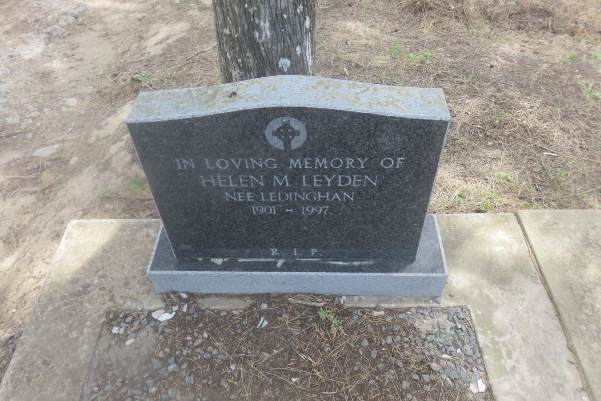 LEYDEN Helen M. nee LEDINGHAN 1901-1997