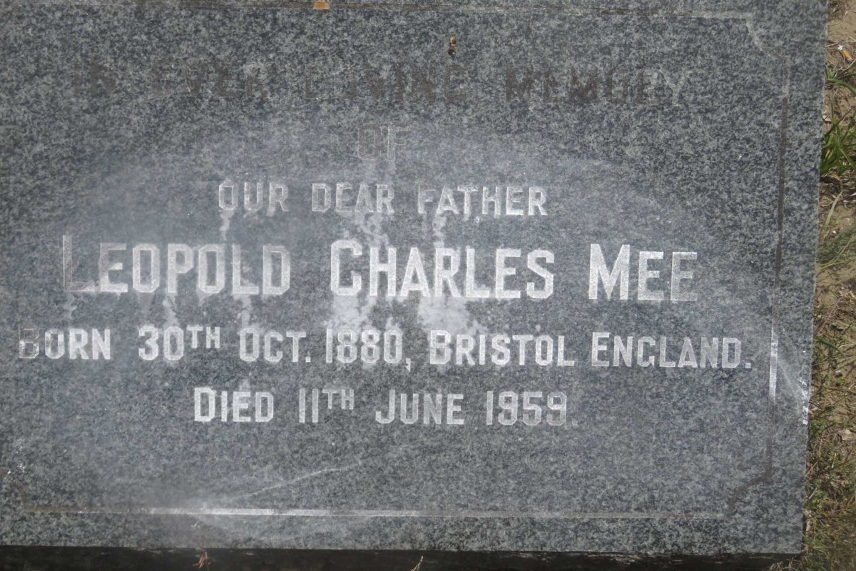 MEE Leopold Charles 1880-1959