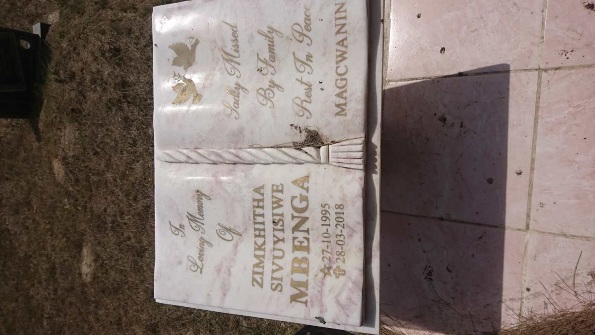 MBENGA Zimkhitha Sivuyisiwe 1995-2018